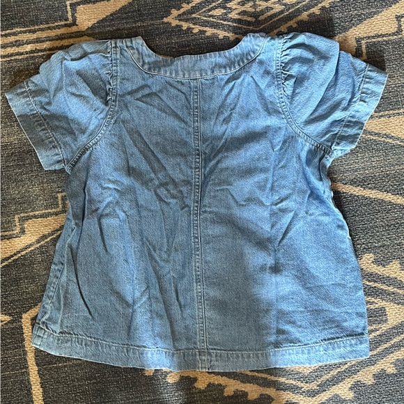 COPY - Denim Popover Swing Top - Picture 4 of 4